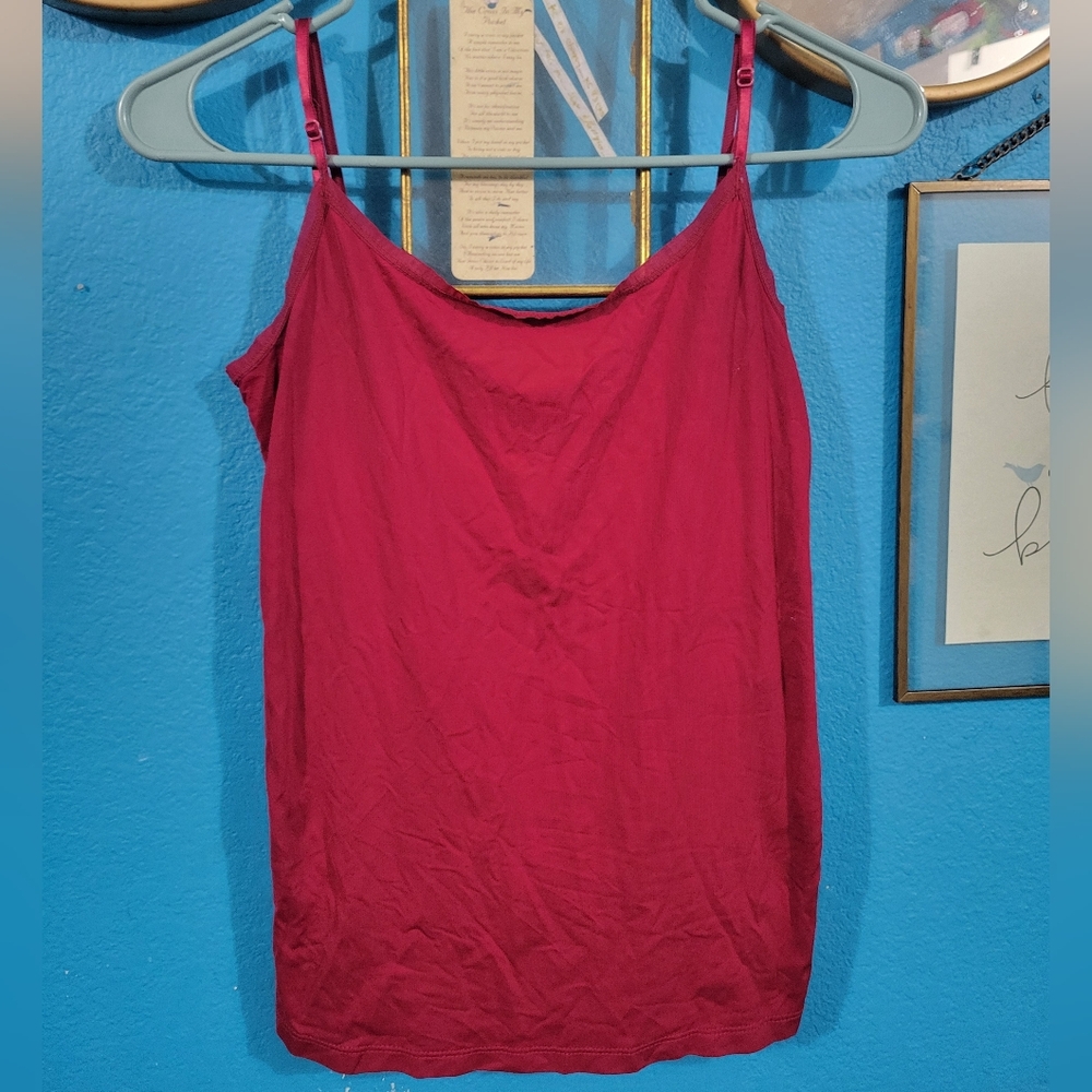 Ann Taylor Red Camisole Top